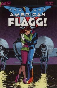 American Flagg! #26, VF- (Stock photo)