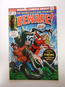 Beware! #4 (1973) FN- condition