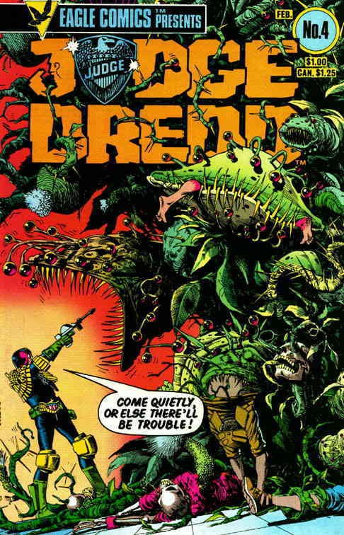 Judge Dredd (Vol. 1) #4 VF/NM ; Eagle | Brian Bolland