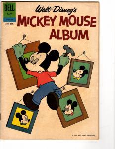4 Mickey Mouse Dell Gold Key Comic Books #47 Surprise Party, Album #152 212 J207