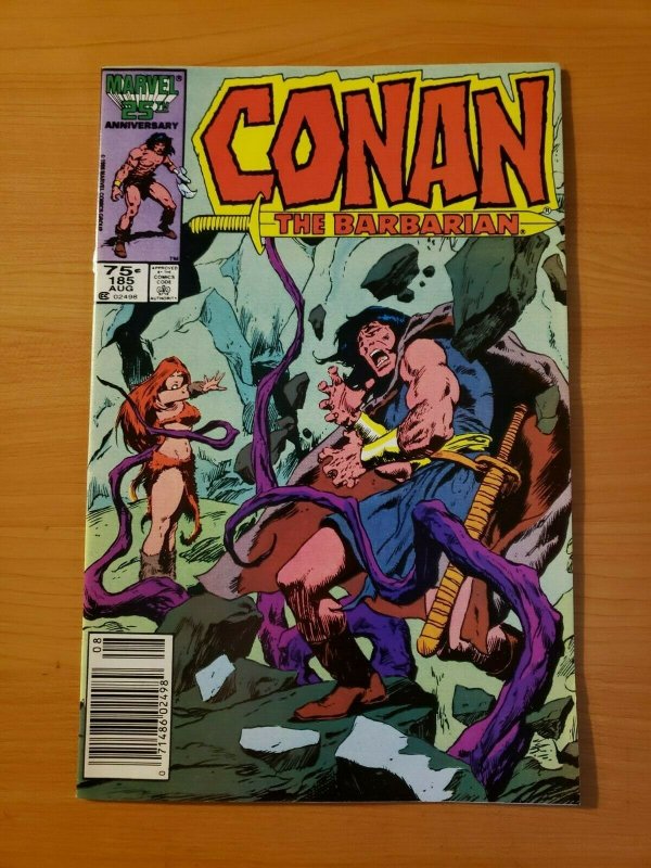 Conan The Barbarian #185 Newsstand Edition ~ NEAR MINT NM ~ 1986 Marvel