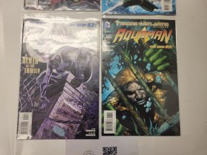 4 DC Comics #15 16 17 Aquaman + #4 Catwoman New 52 90 TJ26