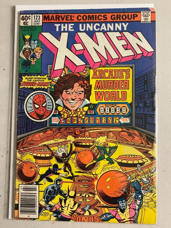 Uncanny X-Men #123 newsstand 5.0 (1979)