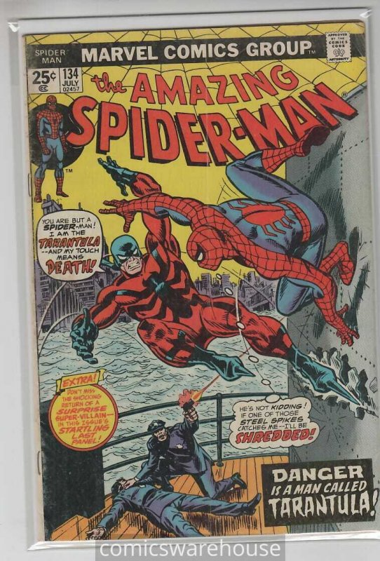 AMAZING SPIDER-MAN (1963 MARVEL) #134 VG+ A15006