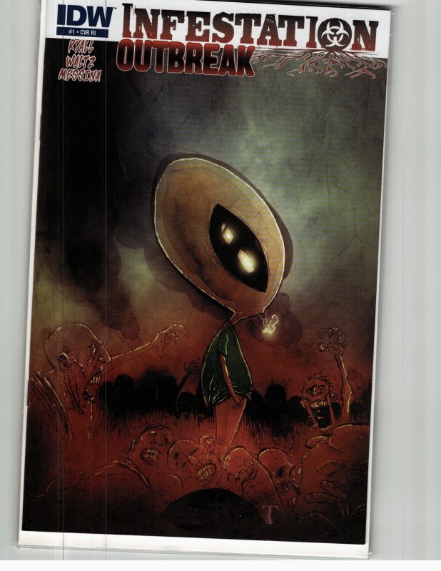 Lot of 25 Comics (See Description) Justice League, Infestation: Outbreak, Nig...