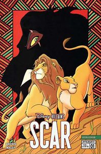 Disney Villains: Scar #1H VF/NM ; Dynamite | Lion King 1:10 Variant Icon Cover