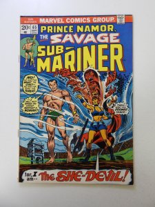 Sub-Mariner #65 (1973) FN+ condition