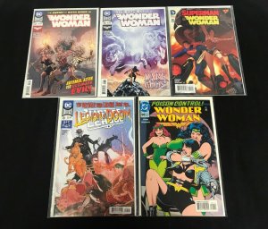 WONDER WOMAN 5PC (VF/NM) THE FINAL DAYS OF SUPERMAN PART 4: LAST KISS 1995-2018