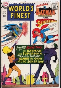 World's Finest Comics #166 (1967) Superman and Batman and Robin