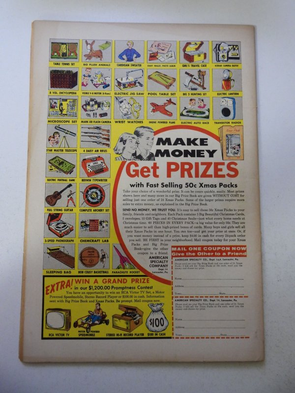 Our Army at War #112 (1961) VG+ Condition centerfold detached at 1 staple