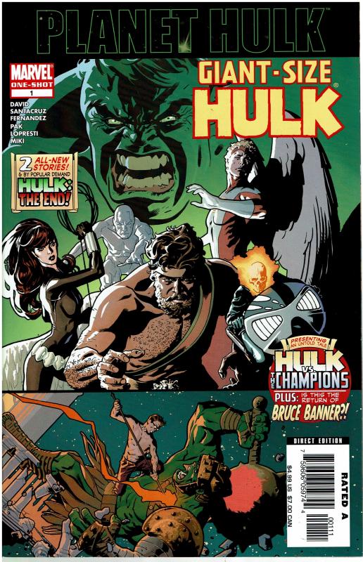 Planet Hulk Giant Size #1, NM