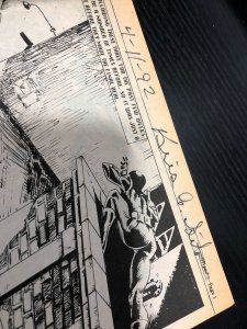 Grips Adventures #4 (1990) Signed by Kristoffer A. Silver & Pete Ayala