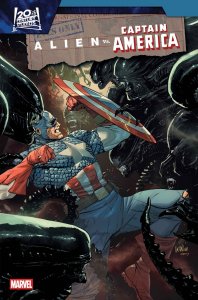 Alien vs. Captain America #1 Leinil Francis Yu Regular Cover Near Mint