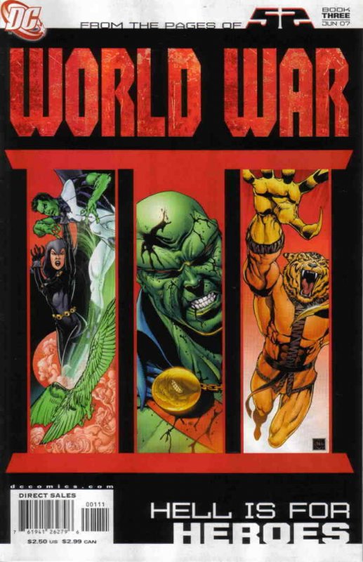 52/WW III Part Three: Hell is For Heroes #1 FN; DC | we combine shipping 