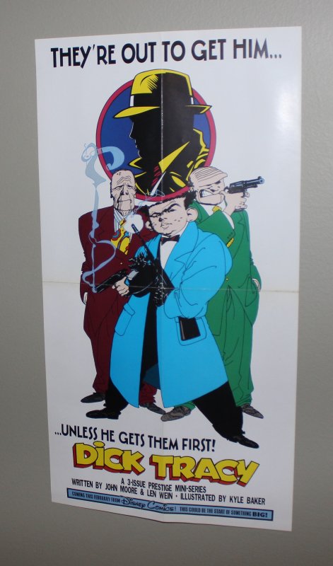 Dick Tracy Promo Poster /  Len Wein, Kyle Baker / 1990