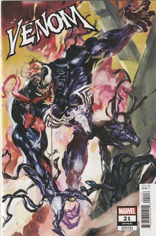 Venom # 21 Sunghan Yune 1:25 Variant Cover NM Marvel 2023 [P9]