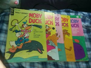 Moby Duck 1 4 7 11 16 Gold Key Comics Lot Run Set Collection walt disney cartoon