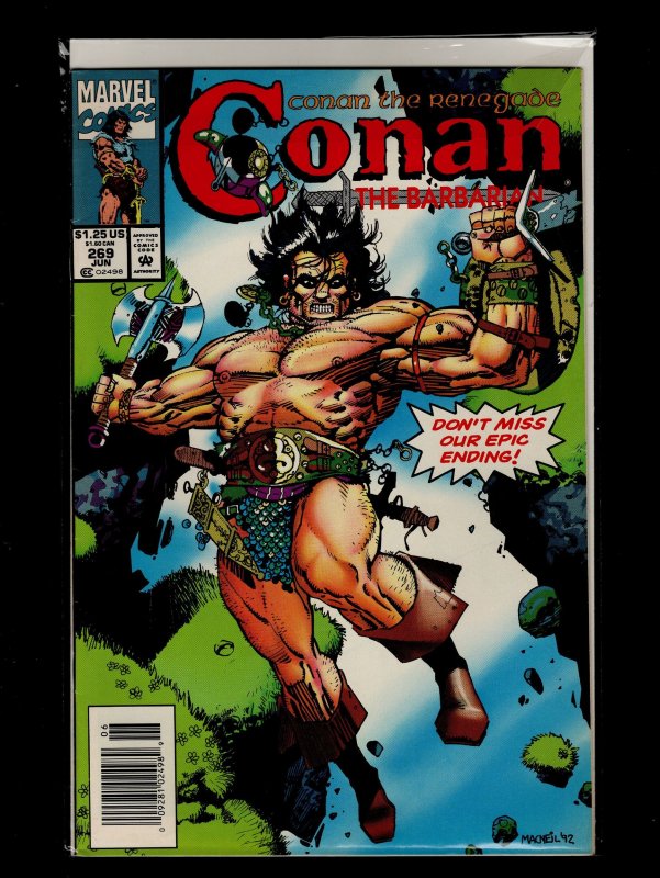 Conan the Barbarian #261,262,263,264,265,266,267,268,269,270,274 (1992)