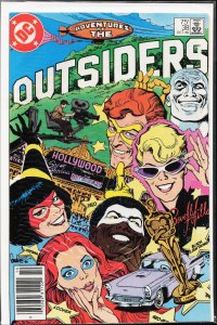 Adventures of the Outsiders #38 (1986) The Outsiders
