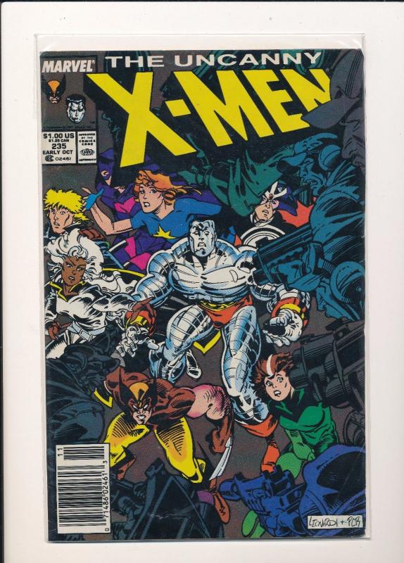 Lot of 5 Marvel The Uncanny XMen 229, 235, 236, 237, 238 F/VF