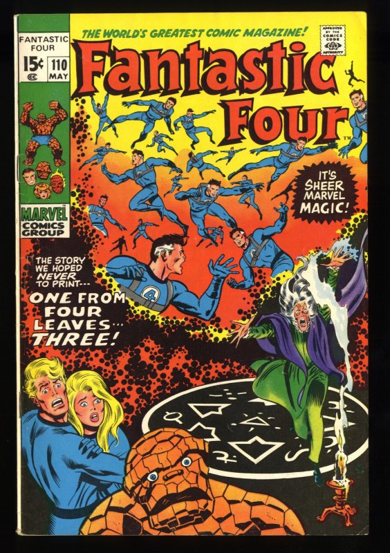 Fantastic Four #110 FN 6.0