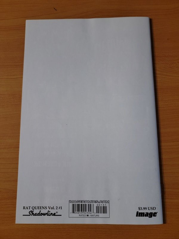 Rat Queens v2 #1 Cover C Variant ~ NEAR MINT NM ~ 2017 Image Comics