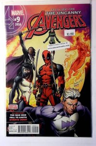 Uncanny Avengers #9 2016 Marvel Thor Black Widow Iron Man Captain America Comic