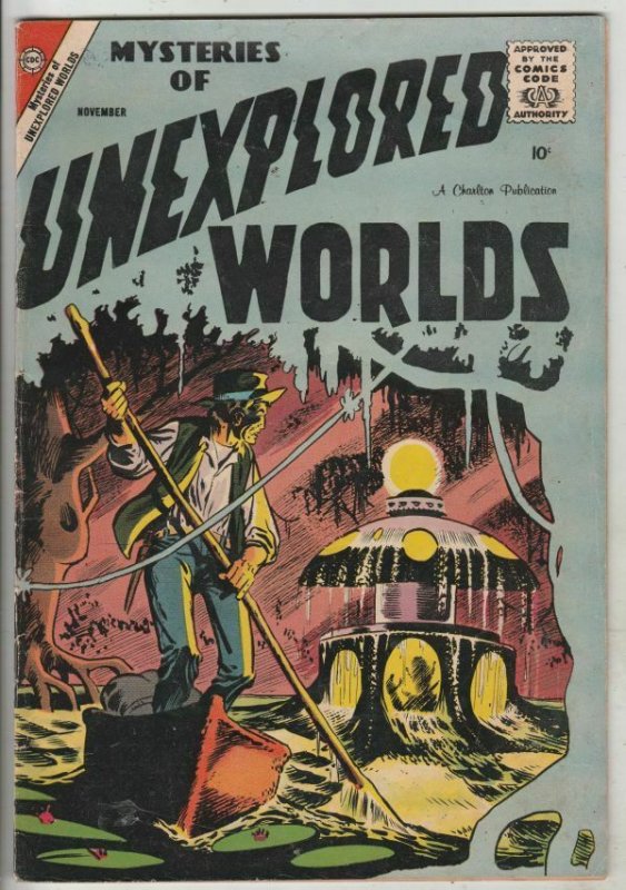 Mysteries of Unexplored Worlds # 10 Strict VF+ High-Grade Artist Steve Ditko