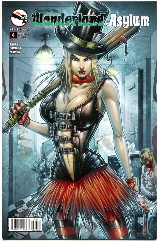 GRIMM FAIRY TALES WONDERLAND Asylum #4 D, NM, Tabanas, 2014, more GFT in store