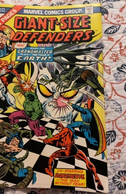 Giant-Size Defenders #3 1st Korvac app fn/vf