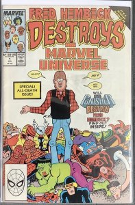 Fred Hembeck Destroys the Marvel Universe #1 (1989, Marvel) FN/VF