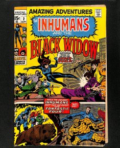 Amazing Adventures #2 Black Widow Inhumans!