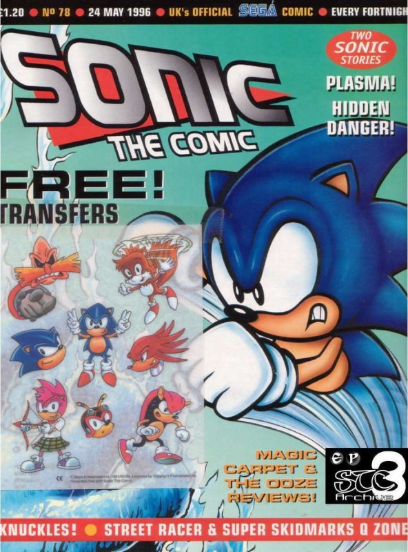 Sonic the Comic #98 FN ; Fleetway Quality