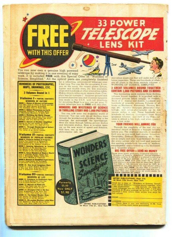 Captain Midnight #6 comic book 1943-Fawcett-Hitler panel-WWII tommy gun