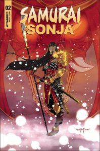 Samurai Sonja #2C VF/NM ; Dynamite | Red Sonja spin-off