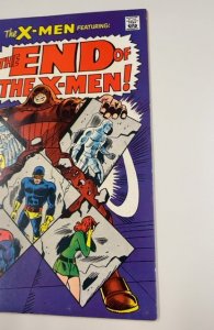 The X-Men #46 (1968)the end of the xmen - pen mark on back