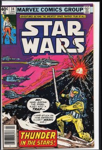 Star Wars #34 Newsstand Edition (1980) Star Wars
