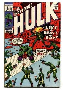 Incredible Hulk #132  comic book marvel--1970