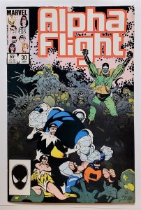 Alpha Flight #30 (Jan 1986, Marvel) VF