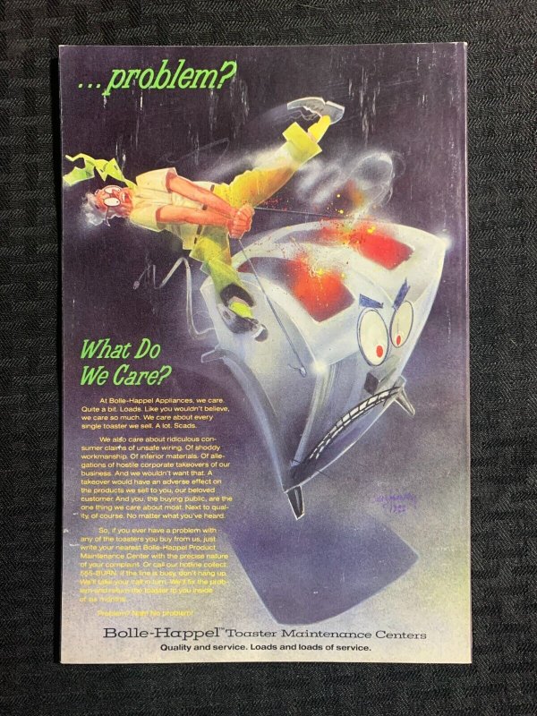 1988 STRAY TOASTERS Model 3 SC VF- 3.5 Epic Comics / Bill Sienkiewicz