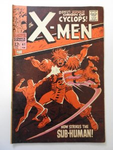 The X-Men #41 (1968) GD Condition see description