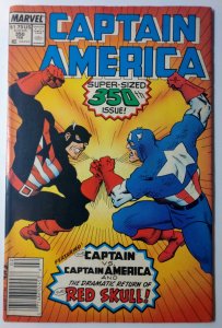 Captain America #350 (5.0, 1989) NEWSSTAND
