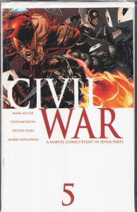 Civil War #5 (2006) Spider-Man
