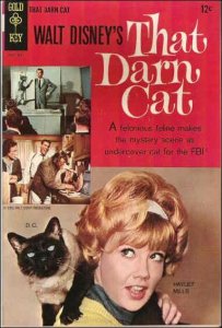 That Darn Cat (Walt Disney's...) #1 FN ; Gold Key | Hayley Mills