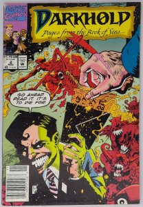 Darkhold #2 Marvel 1992 3.5 VG- Pages From The Book of Sins
