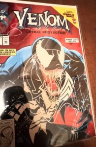 Venom: Lethal Protector #1 (1993) Samuel De la Rosa venom with sketchauto/remark