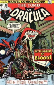 TOMB OF DRACULA (1972 Series)  (MARVEL) #32 Fine Comics Book