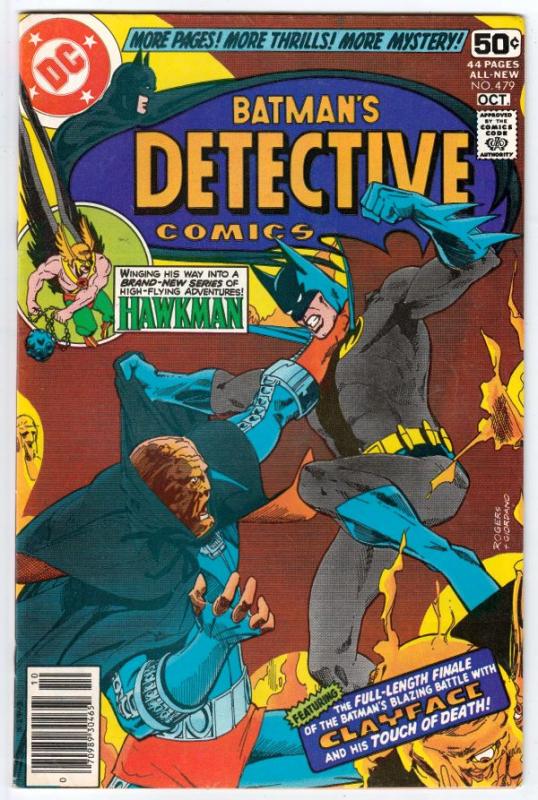Detective Comics #479 (Aug-78) FN/VF Mid-High-Grade Batman