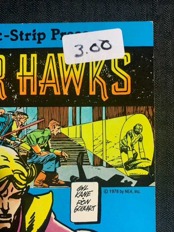 1986 STAR HAWKS Book 3 by Gil Kane SC FN 6.0 1st Blackthorne Comic-Strip