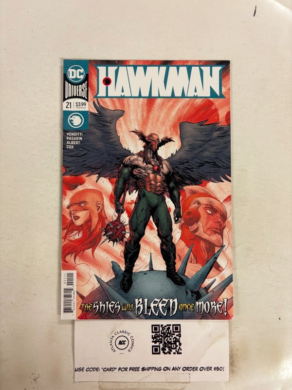 Hawkman #21 NM DC Comic Books Adam Strange Hawkwoman 1 HH74
